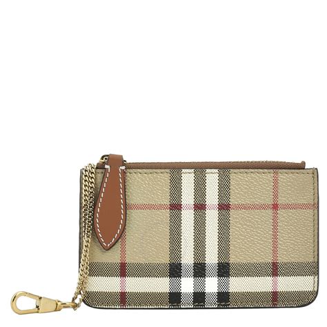 Burberry Kelbrook Archive Beige Vintage Check Coin Case